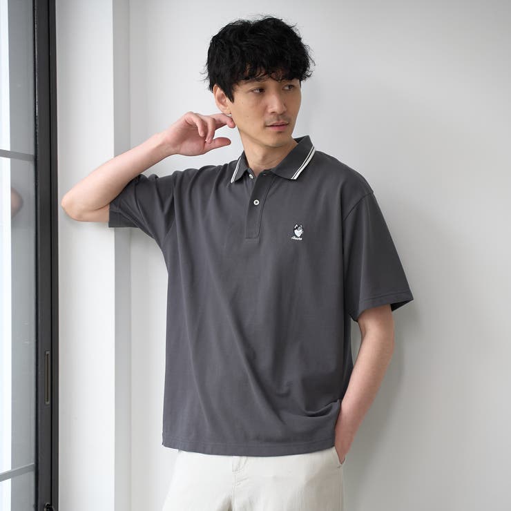 【接触冷感】カノコアニマル刺繍ポロシャツ | coen【men】 | 詳細画像10 