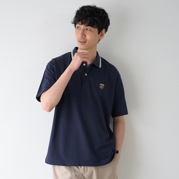 【接触冷感】カノコアニマル刺繍ポロシャツ | coen【men】 | 詳細画像22 