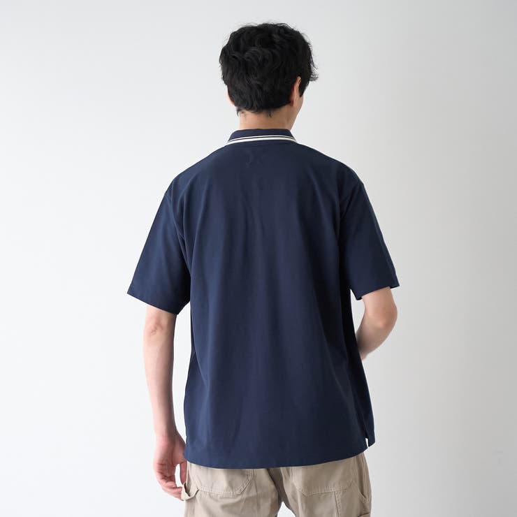 【接触冷感】カノコアニマル刺繍ポロシャツ | coen【men】 | 詳細画像24 