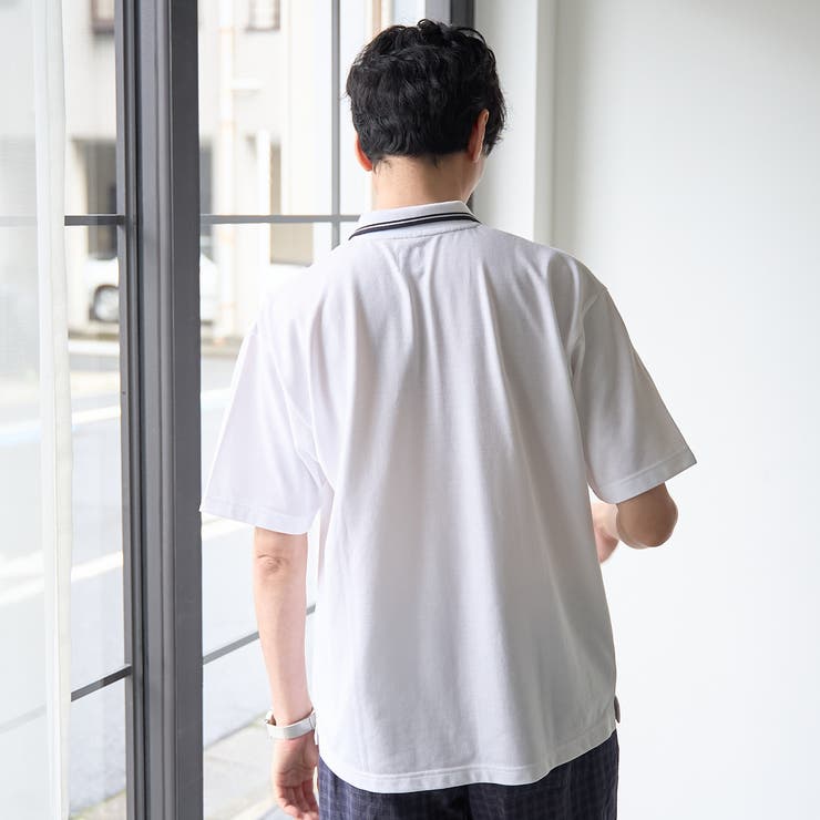 【接触冷感】カノコアニマル刺繍ポロシャツ | coen【men】 | 詳細画像6 