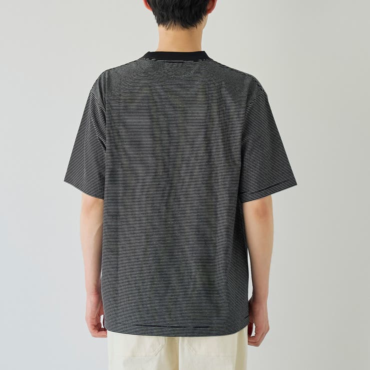 Penneys×WELLTECT別注細ボーダーTシャツ【UVカット 接触冷感 吸… | coen【men】 | 詳細画像17 