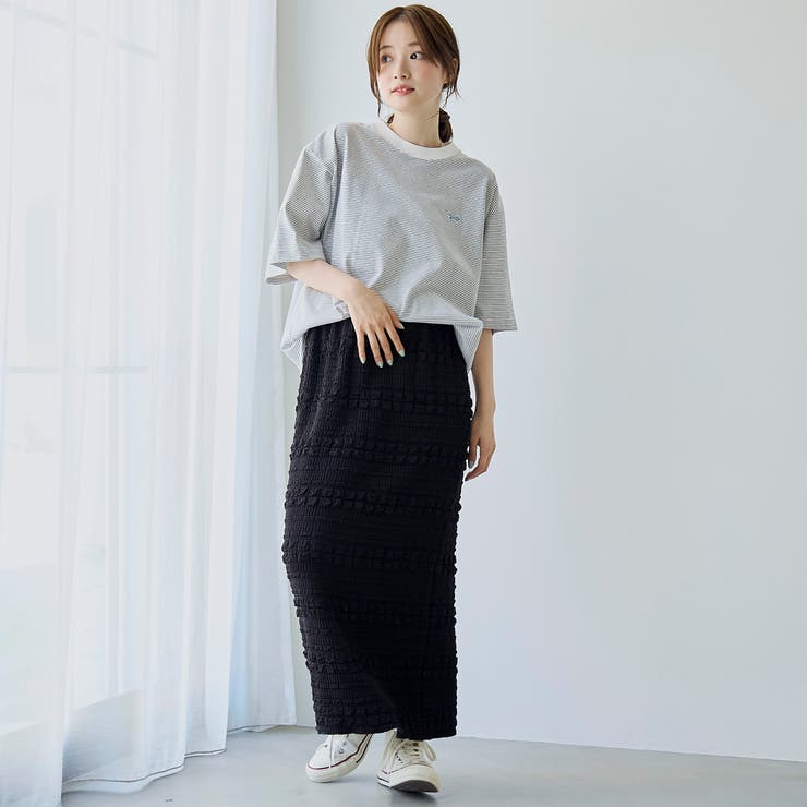 Penneys×WELLTECT別注細ボーダーTシャツ【UVカット 接触冷感 吸… | coen【men】 | 詳細画像2 