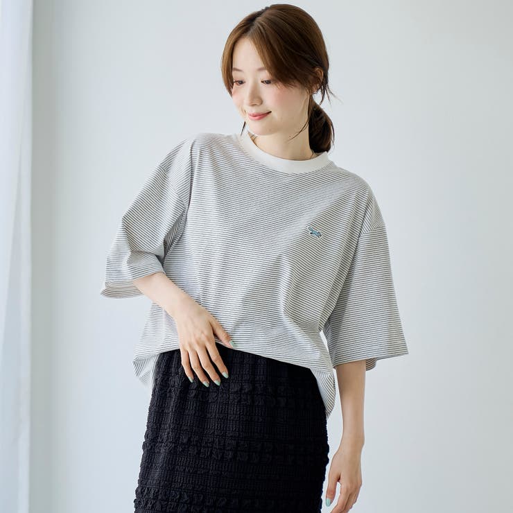 Penneys×WELLTECT別注細ボーダーTシャツ【UVカット 接触冷感 吸… | coen【men】 | 詳細画像4 