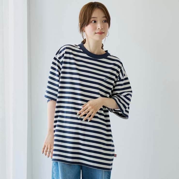 Penneys×WELLTECT別注ボーダーTシャツ【UVカット 接触冷感 吸水… | coen【men】 | 詳細画像4 