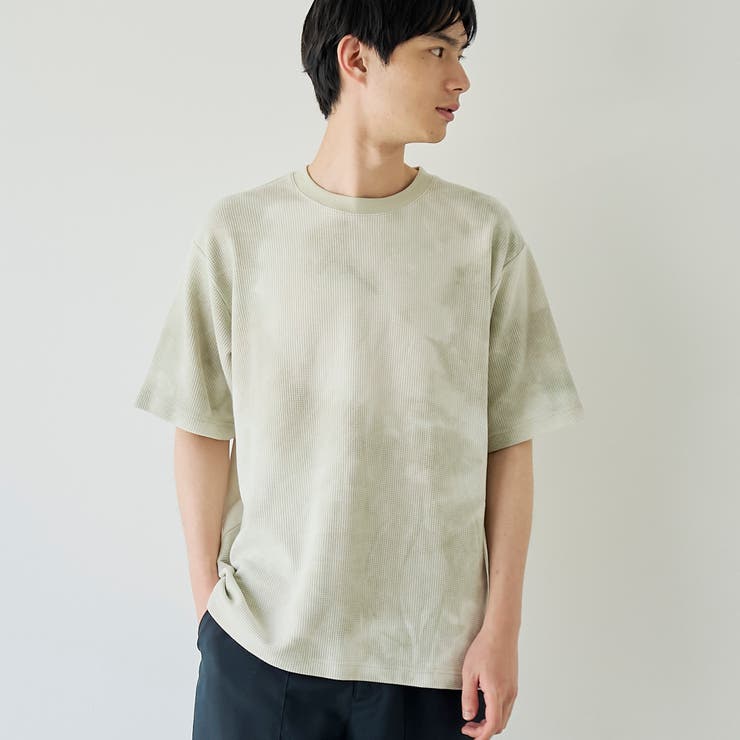 タイダイワッフルＴシャツ | coen【men】 | 詳細画像1 