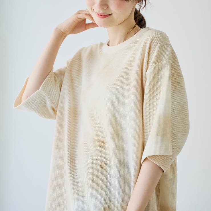 タイダイワッフルＴシャツ | coen【men】 | 詳細画像7 