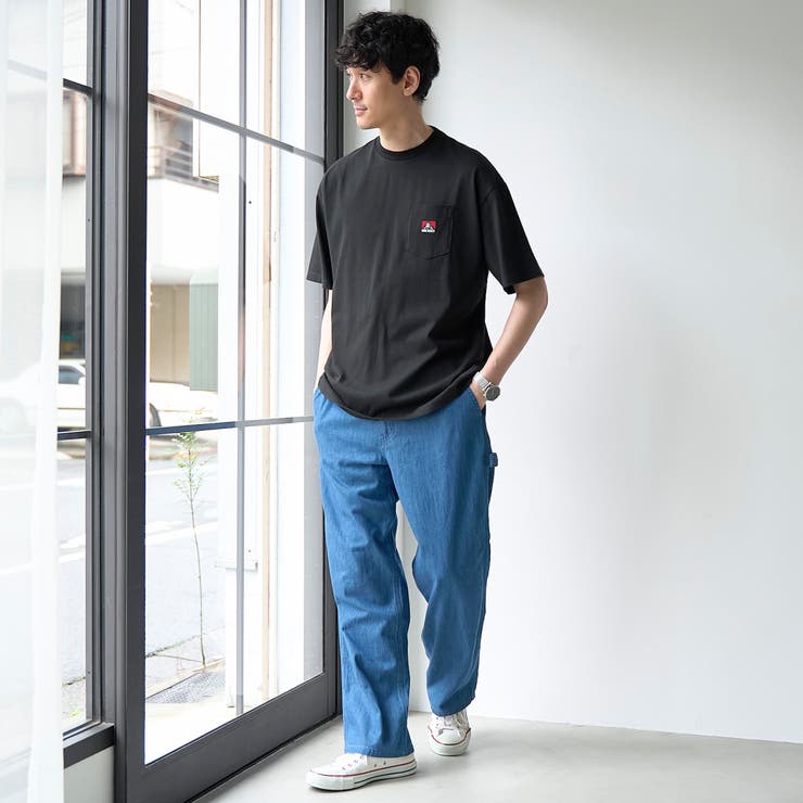 BEN DAVIS（ベンデイビス）ワンポイント刺繍Tシャツ | coen【men】 | 詳細画像7 