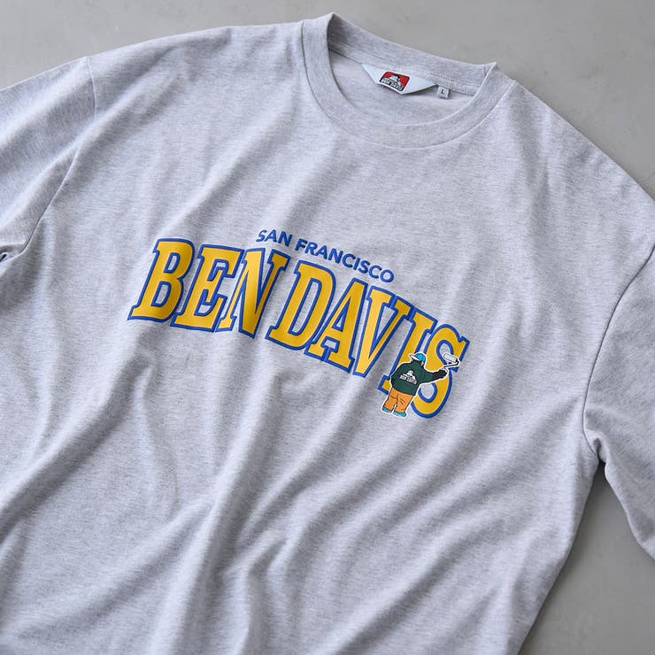 MD.GRAY | BEN DAVIS（ベンデイビス）裾リブプリントＴシャツ | coen【men】