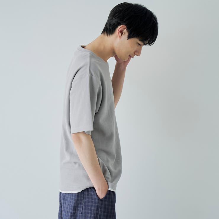 カノコフェイクレイヤードTシャツ | coen【men】 | 詳細画像17 
