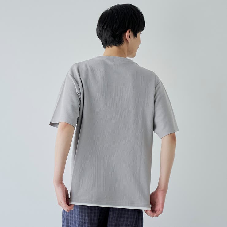 カノコフェイクレイヤードTシャツ | coen【men】 | 詳細画像18 