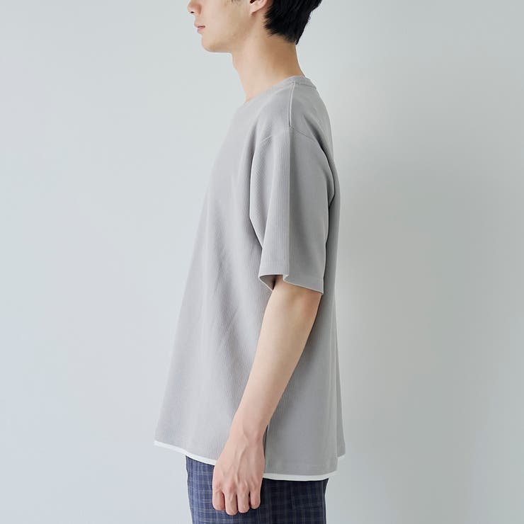カノコフェイクレイヤードTシャツ | coen【men】 | 詳細画像20 