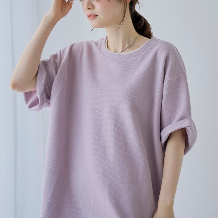 LILAC | カノコフェイクレイヤードTシャツ | coen【men】