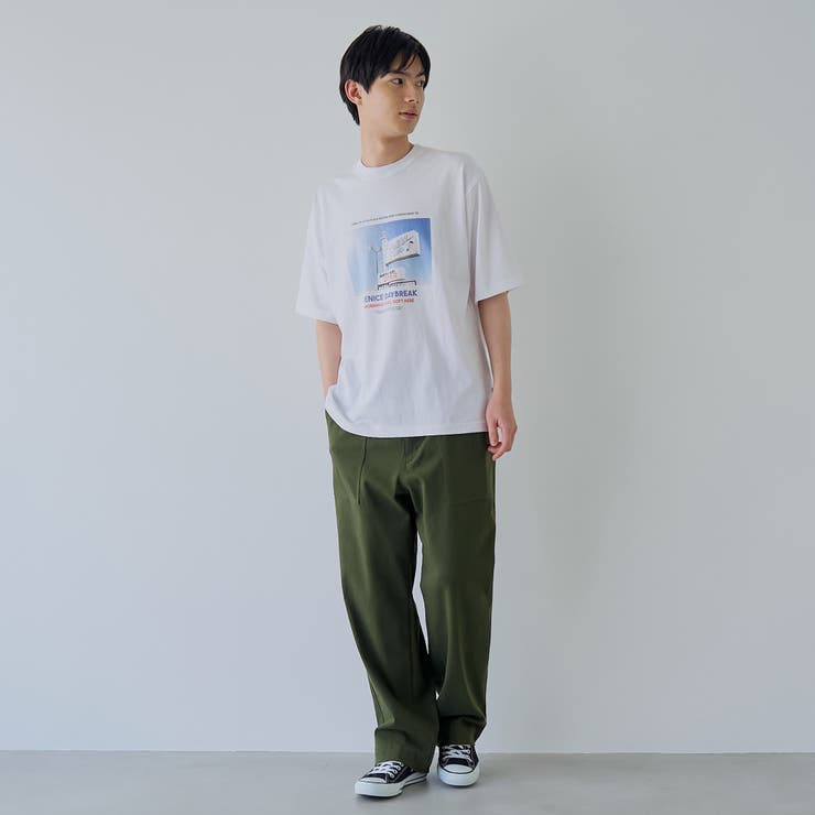 西海岸フォトプリントTシャツ | coen【men】 | 詳細画像12 