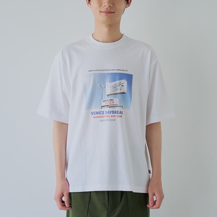 西海岸フォトプリントTシャツ | coen【men】 | 詳細画像18 