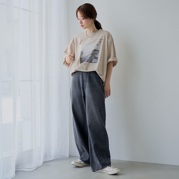西海岸フォトプリントTシャツ | coen【men】 | 詳細画像2 