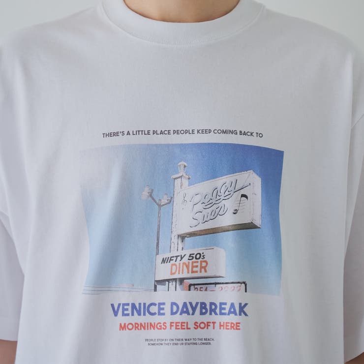西海岸フォトプリントTシャツ | coen【men】 | 詳細画像21 