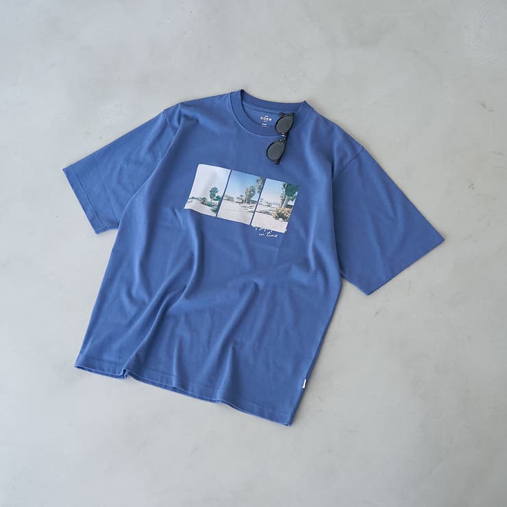 西海岸フォトプリントTシャツ | coen【men】 | 詳細画像7 