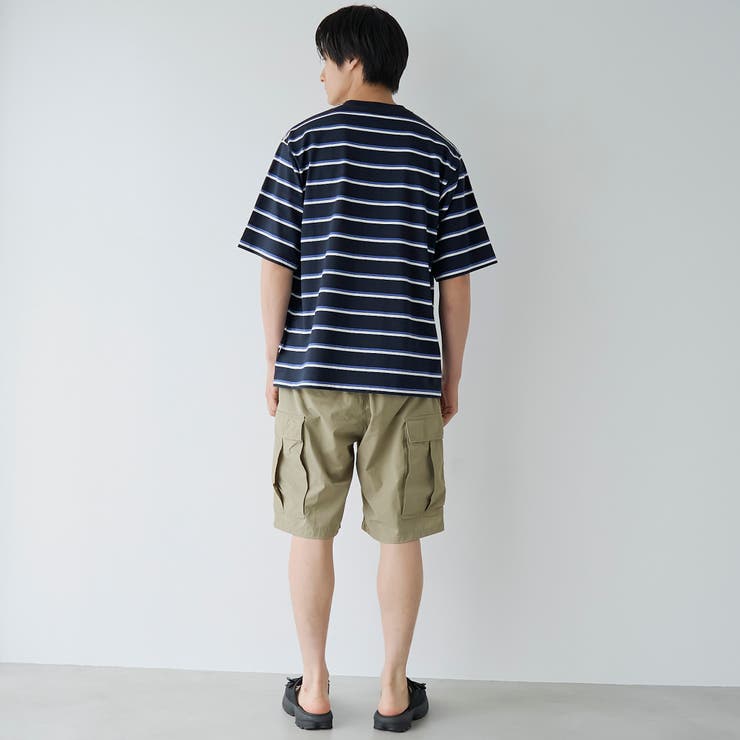 USAコットンサーフボーダー半袖Tシャツ | coen【men】 | 詳細画像9 