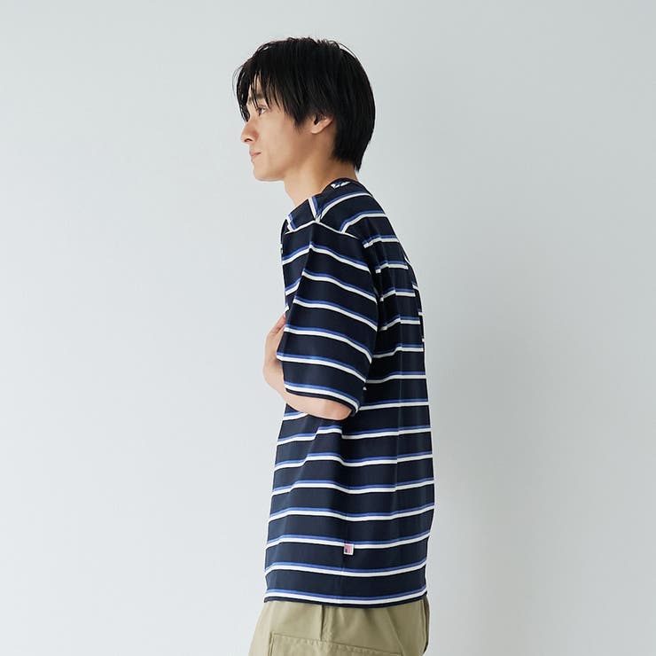 USAコットンサーフボーダー半袖Tシャツ | coen【men】 | 詳細画像11 