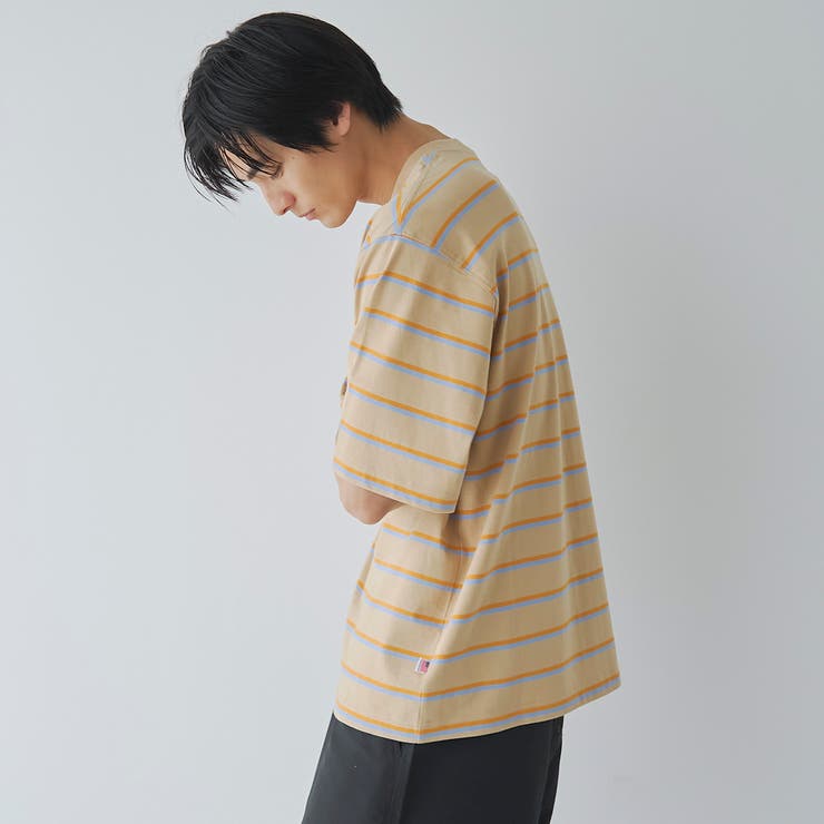 USAコットンサーフボーダー半袖Tシャツ | coen【men】 | 詳細画像18 