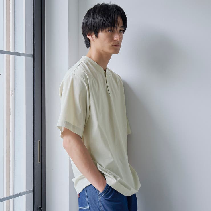 ミニリップヘンリーTシャツ | coen【men】 | 詳細画像11 