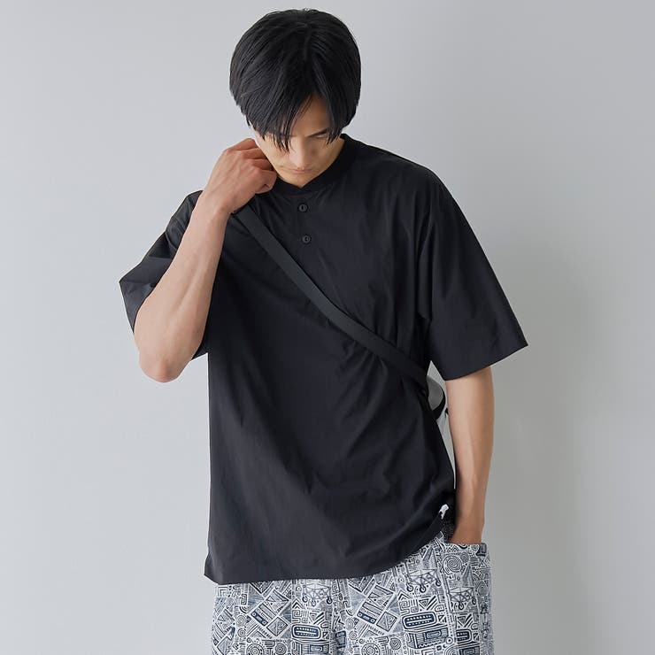 ミニリップヘンリーTシャツ | coen【men】 | 詳細画像4 