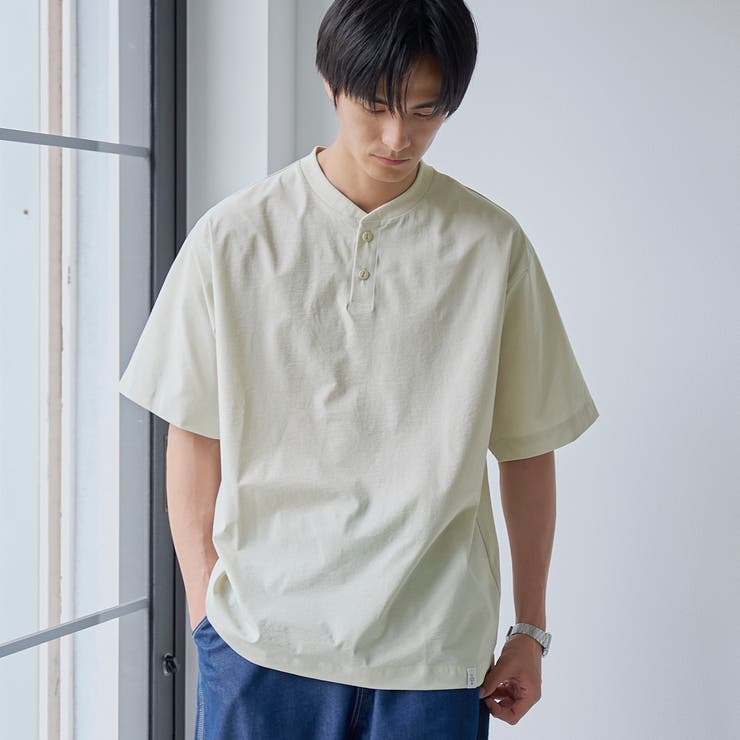 NATURAL | ミニリップヘンリーTシャツ | coen【men】