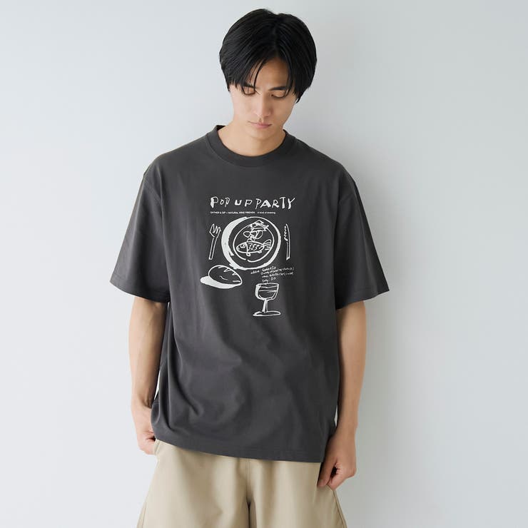 AllenA（アレンエー）別注アソートアートプリント半袖Tシャツ | coen【men】 | 詳細画像14 