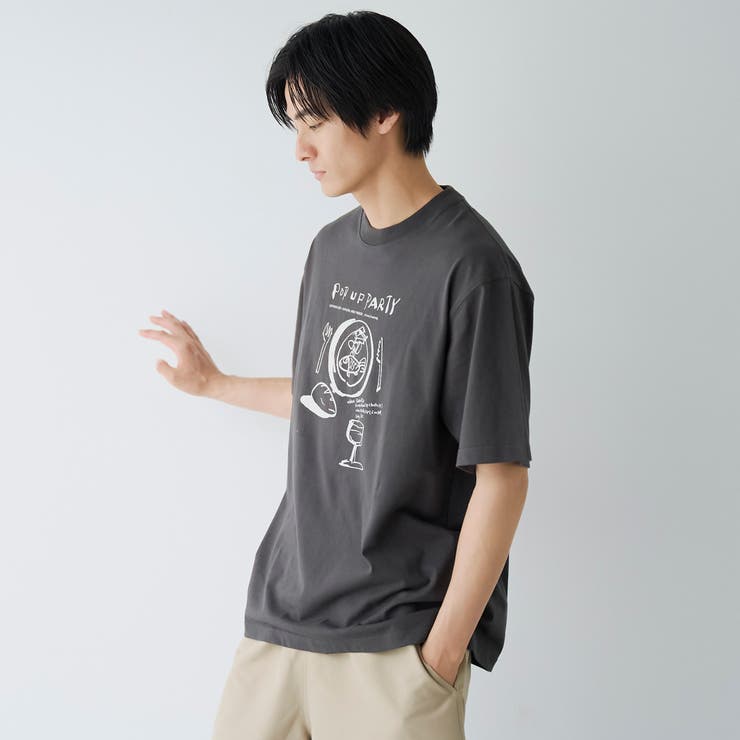 AllenA（アレンエー）別注アソートアートプリント半袖Tシャツ | coen【men】 | 詳細画像15 