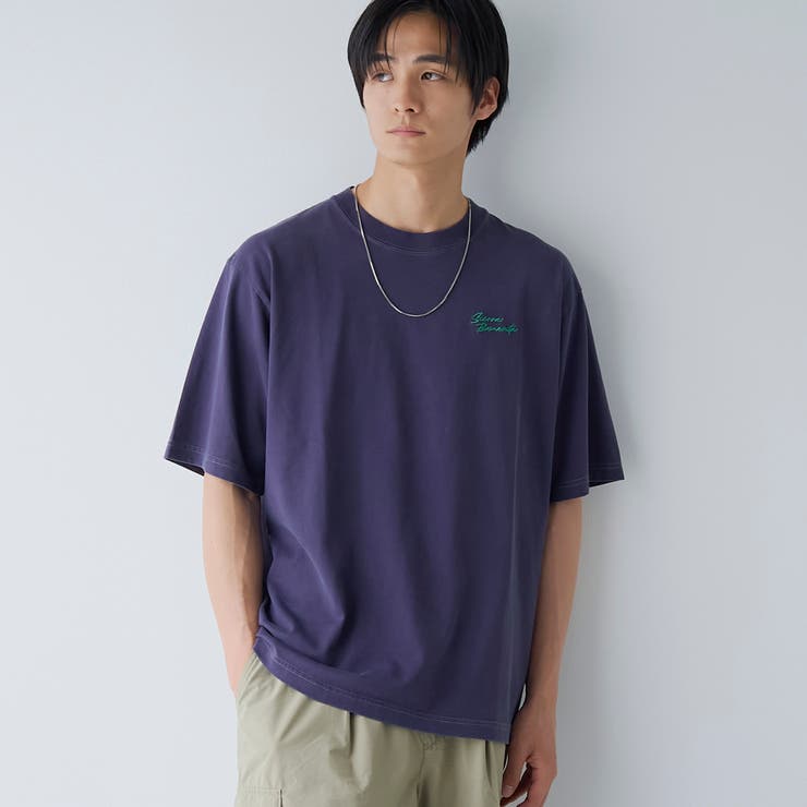パウダー加工Tシャツ | coen【men】 | 詳細画像1 