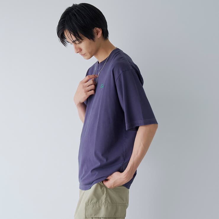 パウダー加工Tシャツ | coen【men】 | 詳細画像17 