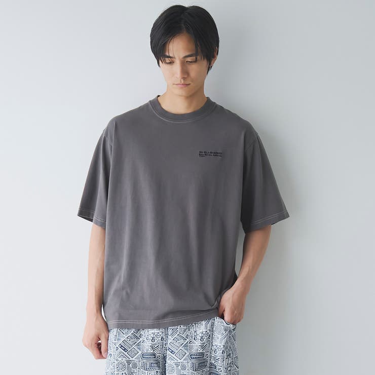 パウダー加工Tシャツ | coen【men】 | 詳細画像4 
