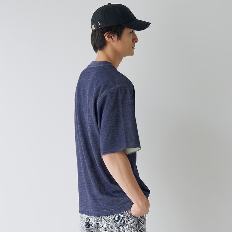 【吸水速乾/UVカット】配色ポンチ半袖ポケットTシャツ | coen【men】 | 詳細画像15 
