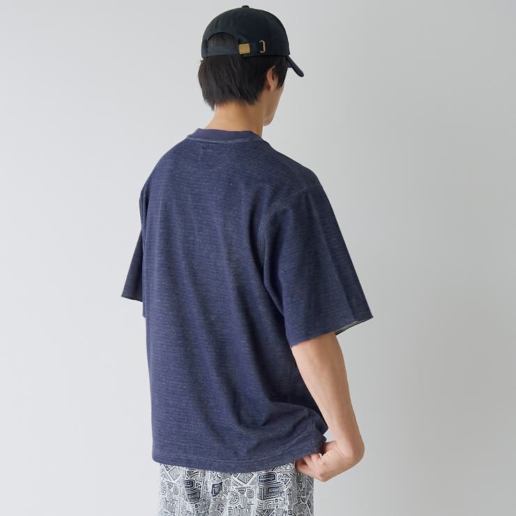 【吸水速乾/UVカット】配色ポンチ半袖ポケットTシャツ | coen【men】 | 詳細画像16 