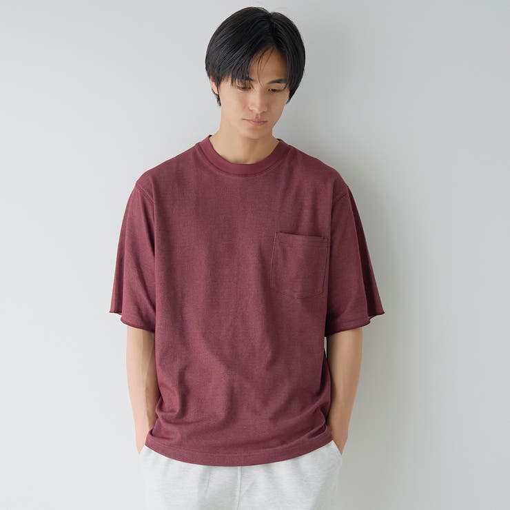 【吸水速乾/UVカット】配色ポンチ半袖ポケットTシャツ | coen【men】 | 詳細画像4 