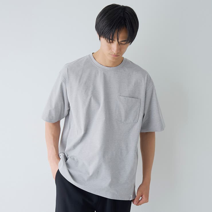 【吸水速乾、接触冷感、遮熱性、UVカット】マルチファンクション無地ポケットTシャ… | coen【men】 | 詳細画像10 