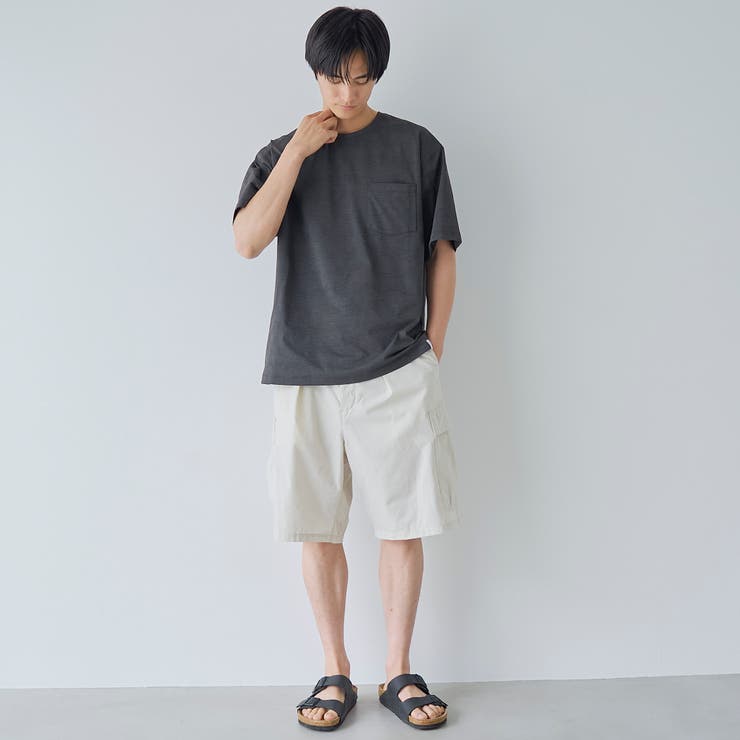 【吸水速乾、接触冷感、遮熱性、UVカット】マルチファンクション無地ポケットTシャ… | coen【men】 | 詳細画像16 
