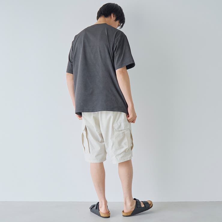 【吸水速乾、接触冷感、遮熱性、UVカット】マルチファンクション無地ポケットTシャ… | coen【men】 | 詳細画像17 