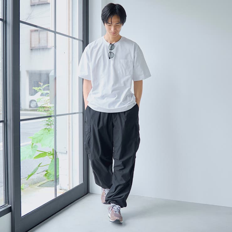 【吸水速乾、接触冷感、遮熱性、UVカット】マルチファンクション無地ポケットTシャ… | coen【men】 | 詳細画像2 