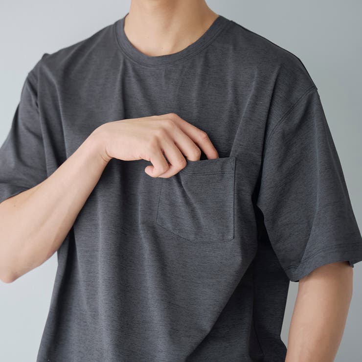 【吸水速乾、接触冷感、遮熱性、UVカット】マルチファンクション無地ポケットTシャ… | coen【men】 | 詳細画像21 