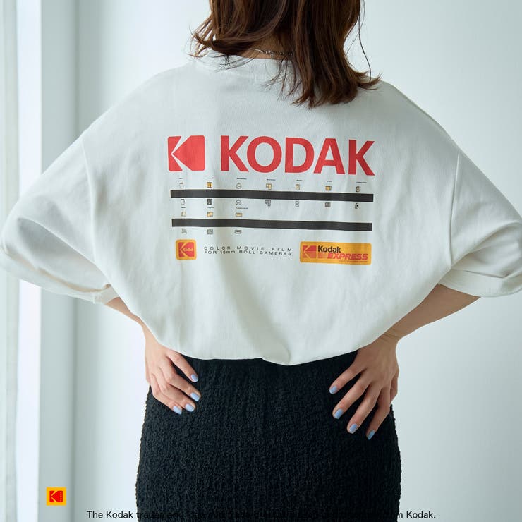 Kodak（コダック）ロゴプリントTシャツ | coen【men】 | 詳細画像1 