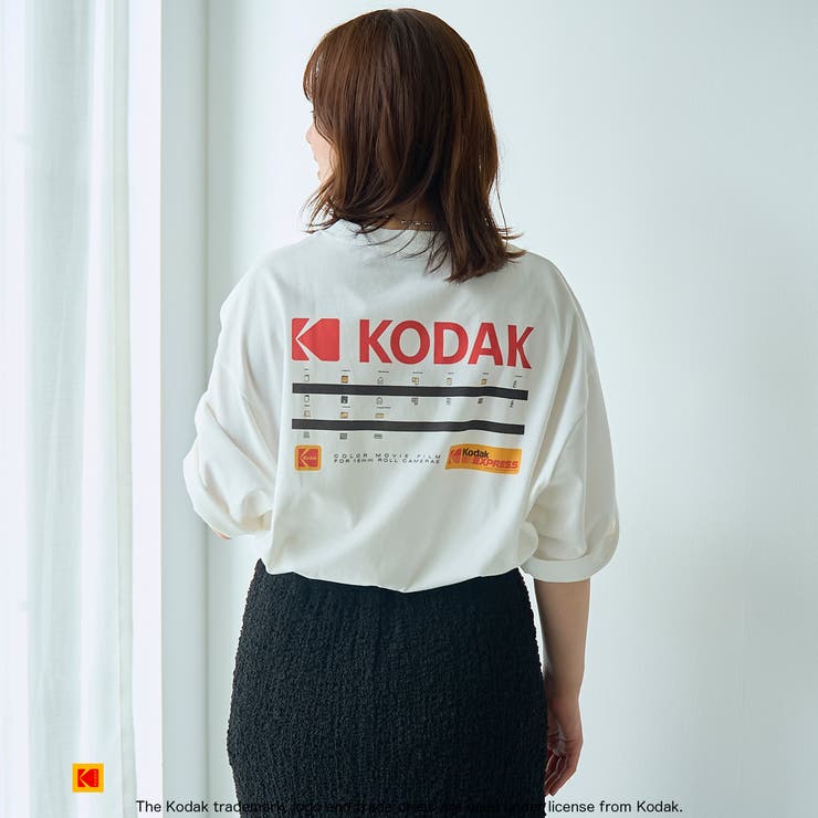 Kodak（コダック）ロゴプリントTシャツ | coen【men】 | 詳細画像6 
