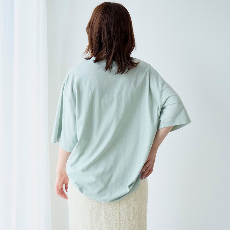 スラブ天竺ヘンリーネック半袖Tシャツ | coen【men】 | 詳細画像14 