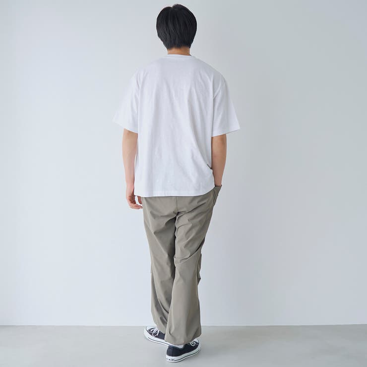 スラブ天竺ヘンリーネック半袖Tシャツ | coen【men】 | 詳細画像3 