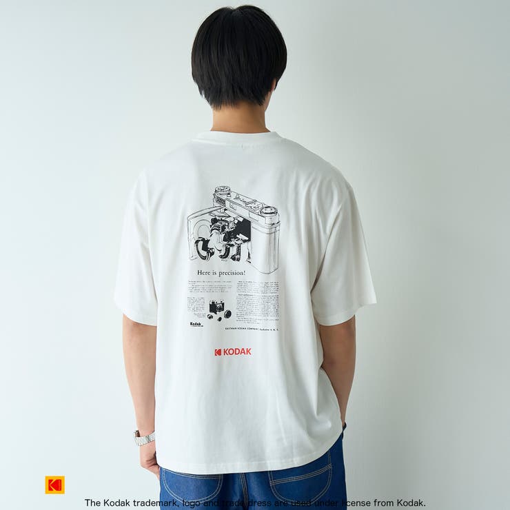 Kodak（コダック）カメラプリントTシャツ | coen【men】 | 詳細画像7 