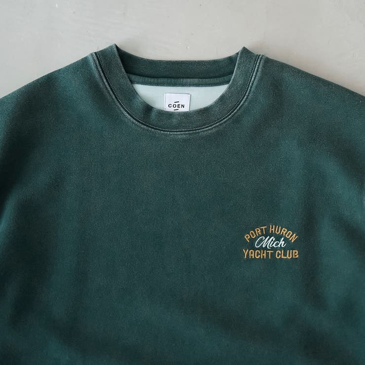 パウダーヴィンテージスウェットTシャツ | coen【men】 | 詳細画像18 
