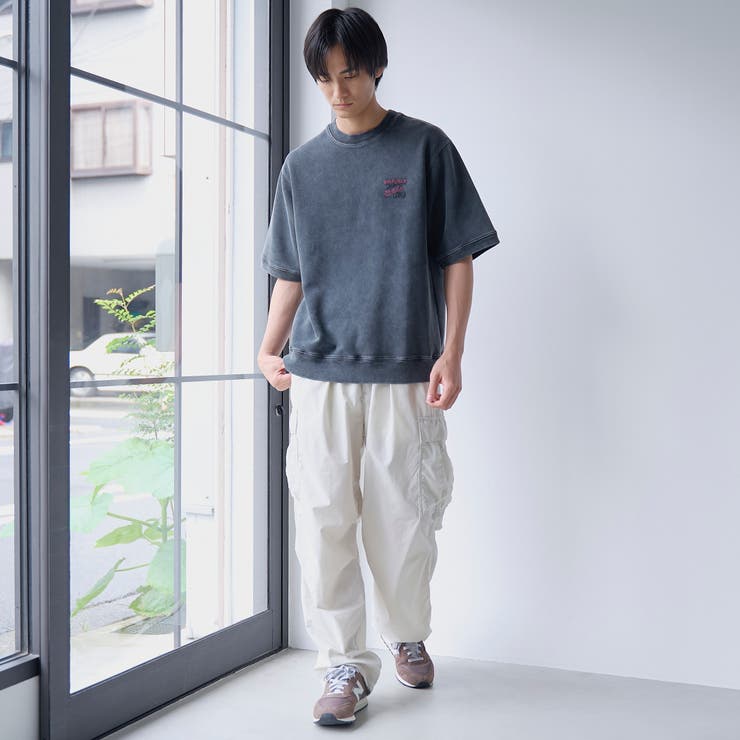 パウダーヴィンテージスウェットTシャツ | coen【men】 | 詳細画像2 