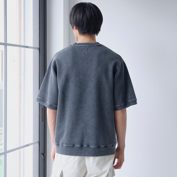 パウダーヴィンテージスウェットTシャツ | coen【men】 | 詳細画像6 
