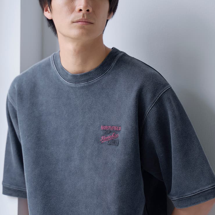 パウダーヴィンテージスウェットTシャツ | coen【men】 | 詳細画像7 