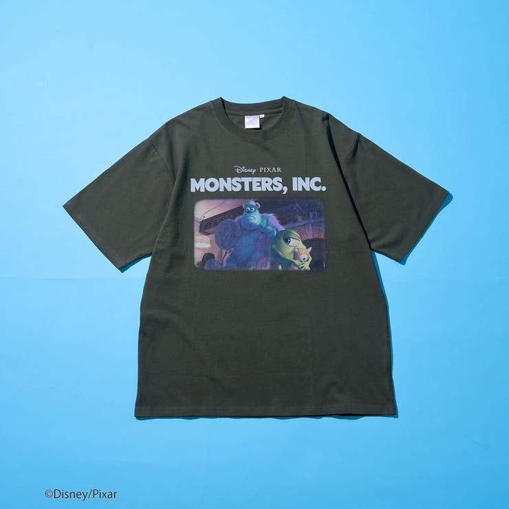 BLACK | モンスターズ・インク/デザインプリントTシャツ | coen【men】